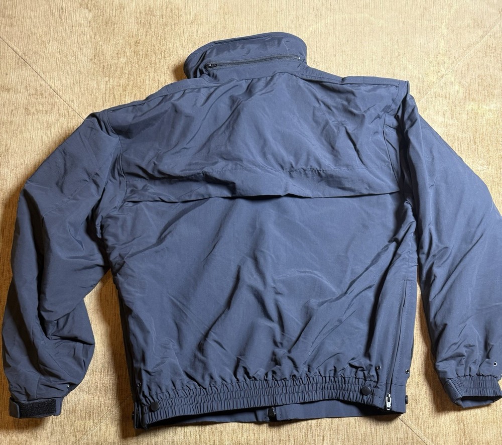 NWT MEDIUM SHORT FLYING CROSS FULL Double Zip SOFTSHELL JACKET ‘Agent’ LAPD Navy
