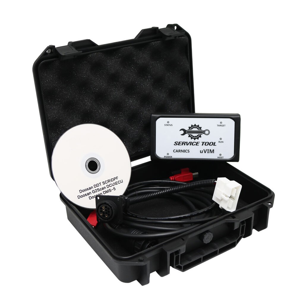 Diagnostic Tool UVIM Interface Forklift Excavator Scanner Kit for Doosan Engine