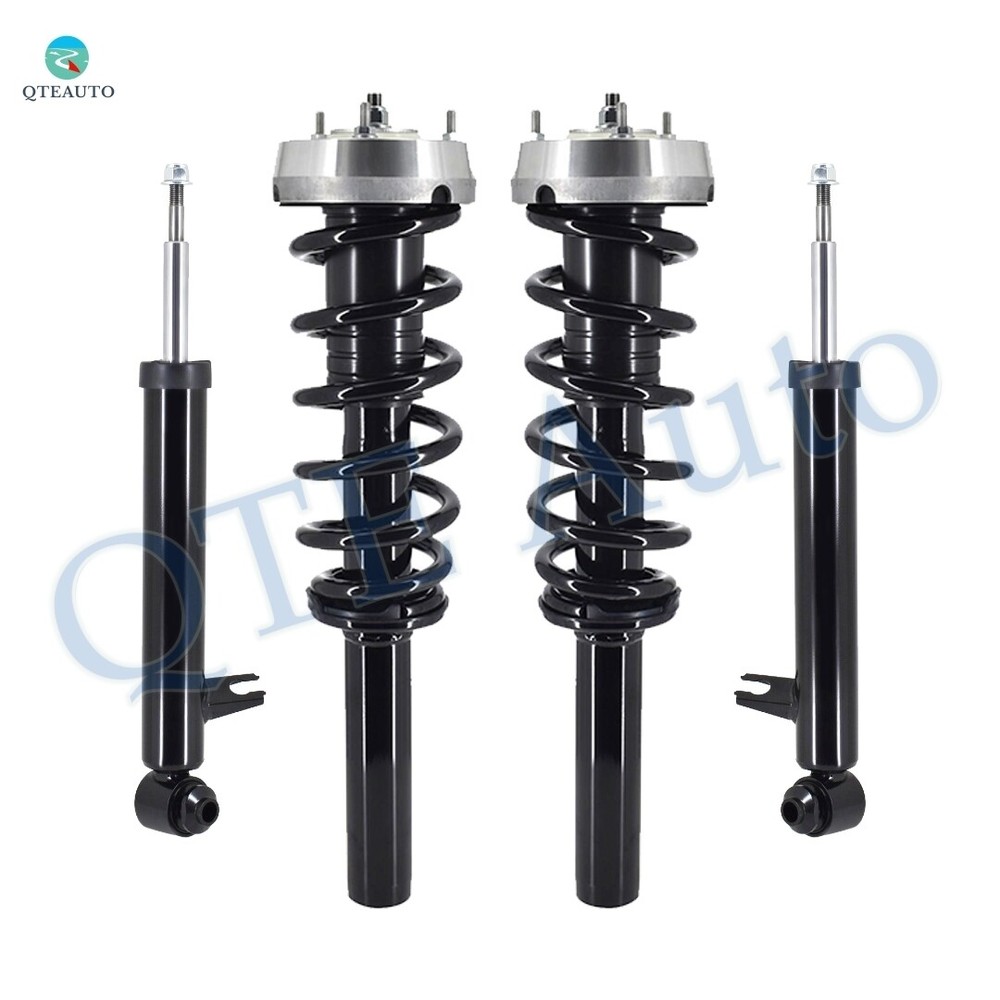 Set 4 Front Quick Complete Strut - Coil Spring-Rear Shock For BMW X6 2008-2014