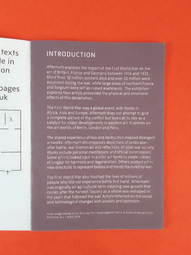 Tate Britain Guides / Programmes ×4 2017 - 2019 See Photos And Description