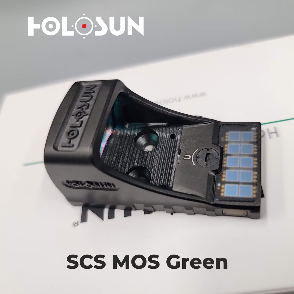 Holosun SCS-M-GR Green Multi-Reticle 2MOA & 32MOA Circle Dot Reflex Sight