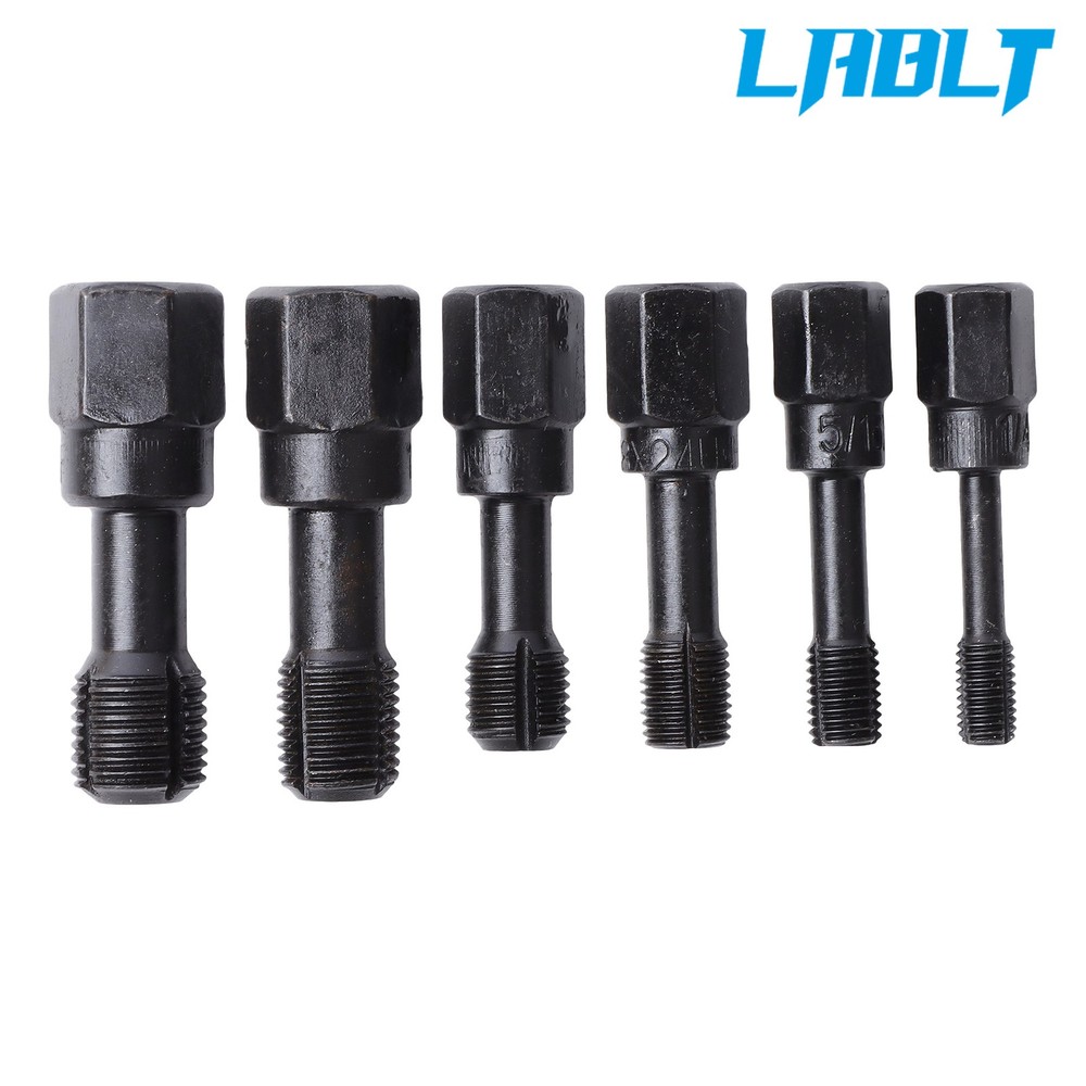 49PCS Thread Chaser Set UNC UNF Metric Thread Restorer Tool Rethreading Kit