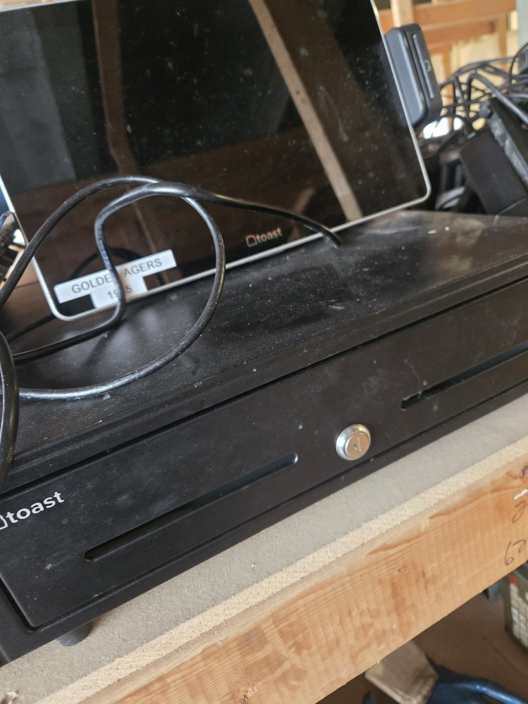 Toast TT200 POS System Touch Screen w/ Printer, Card Reader & Register