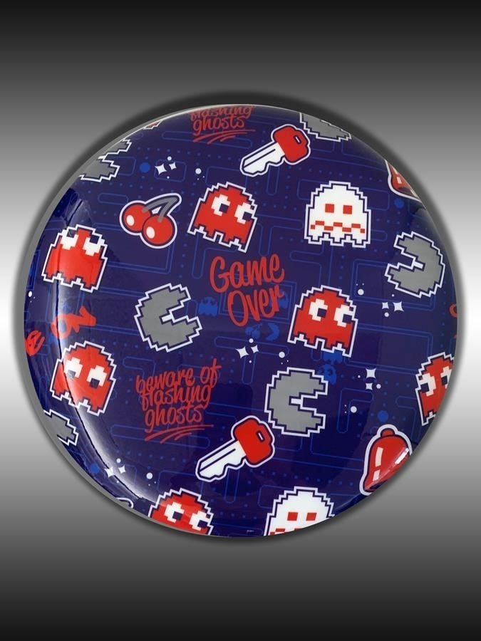 Pac Man Barstool -30" Blue