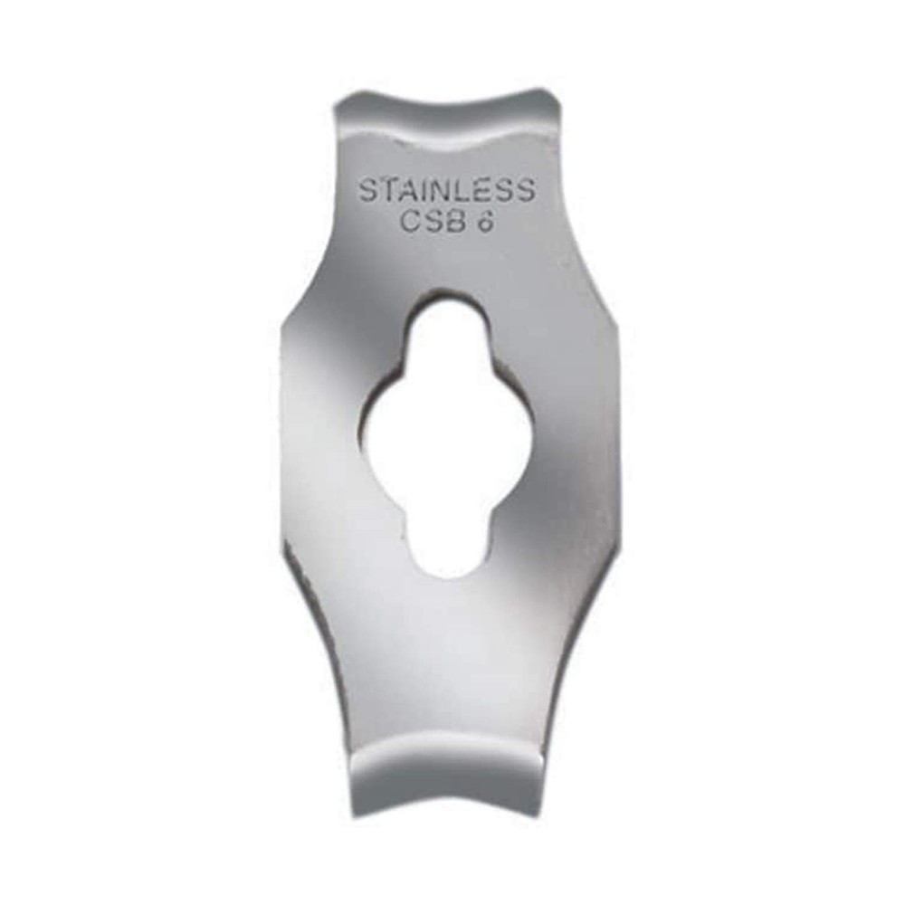 CS6 Soft Grip Contour Scraper Set with 6 Blades and Blade File
