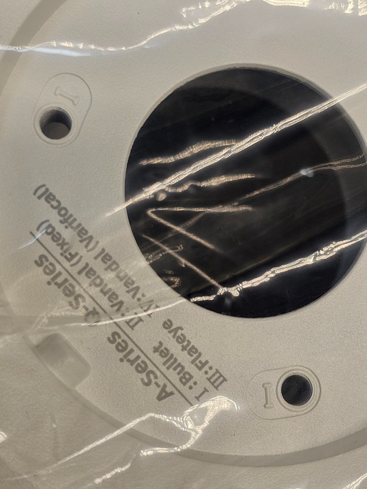 Hanwha Techwin SBV-A14B Wisenet Back Box Mount Bracket White