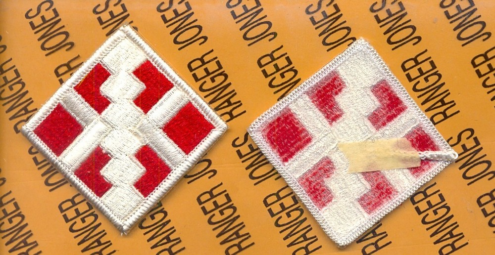 411th Engineer Brigade Type II 2.75" uniform patch m/e