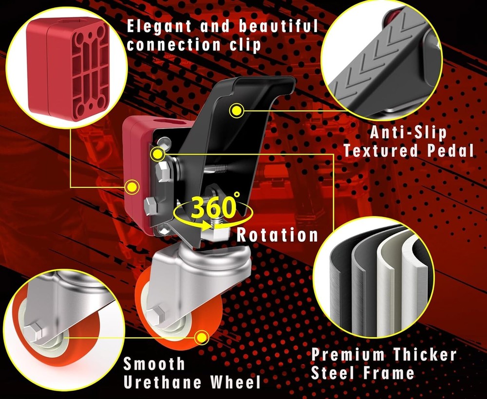Wheels Upgrade Kit for Milwaukee Packout System