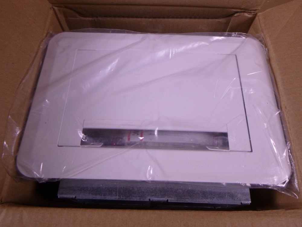 Legrand Wiremold EFSB4 Evolution Series Flat Screen Wall Box 4-Gang - White