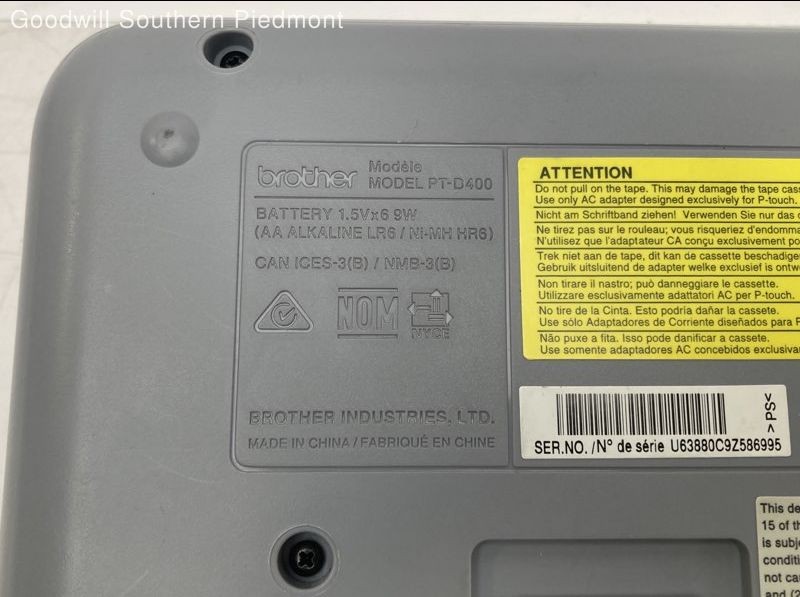 Brother P-Touch PT-D400 Label Maker - Tested