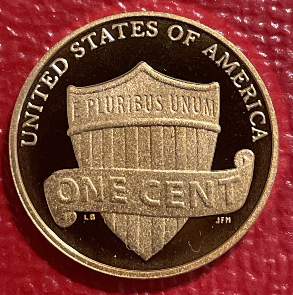 2015 S Lincoln Shield Cent Proof penny from US proof mint proof set