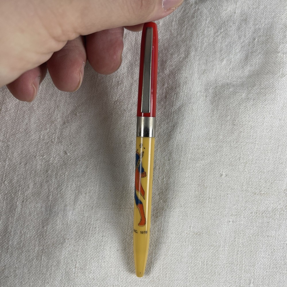 Vintage Superman Pen DC Comics 1978 (Needs Refill)