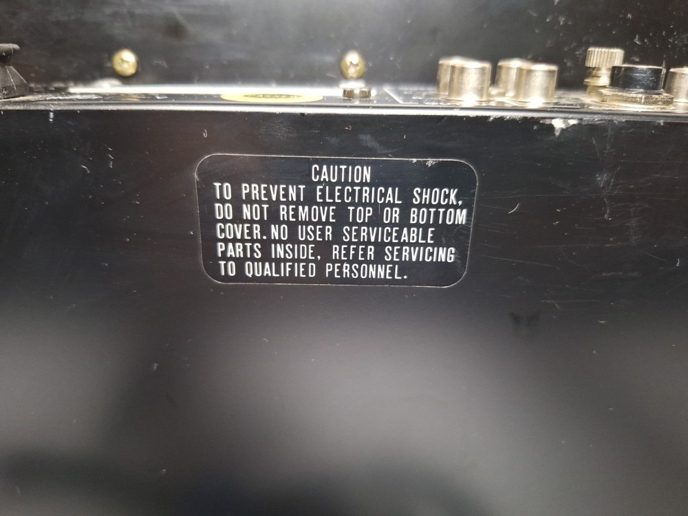 Rare Numark Preamp Mixer DM1275 Japan Untested.