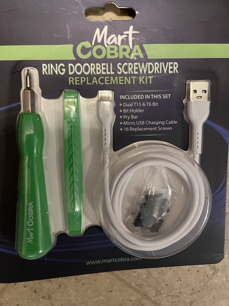 Ring Doorbell Screwdriver Replacement