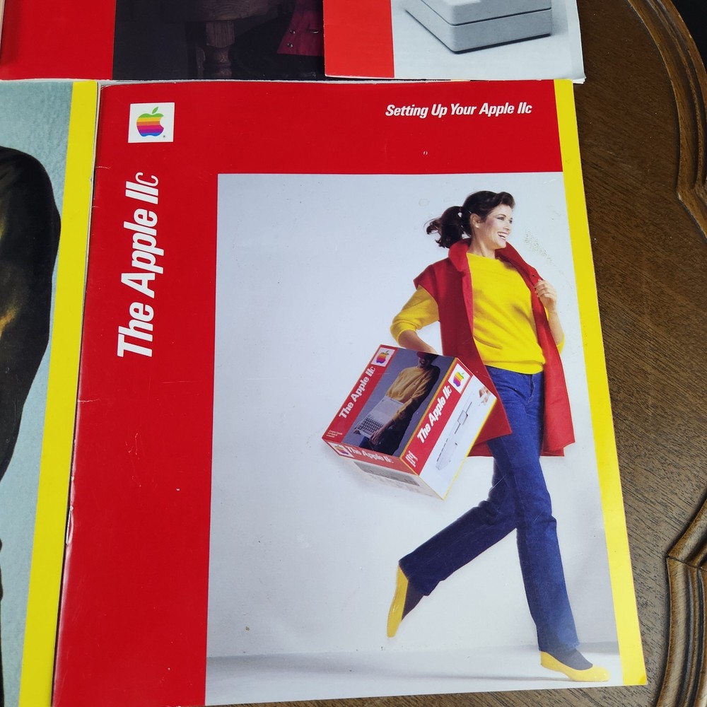 Apple IIc Computer Manual Lot Original Guides System Utilities Joystick Setup