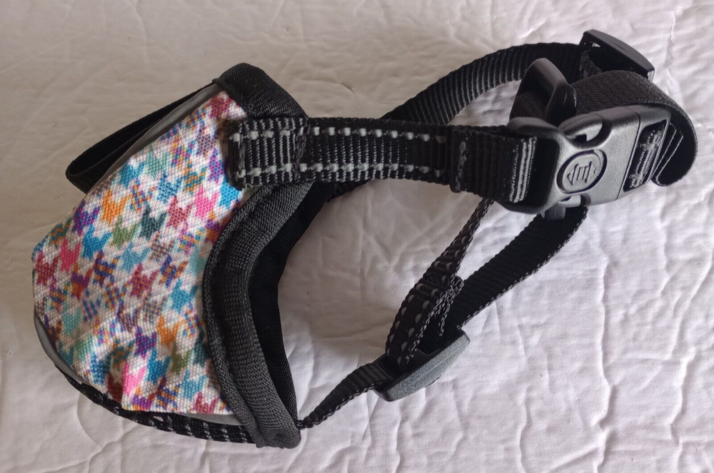 Soft Dog Muzzle XS Colorful/Multicolored