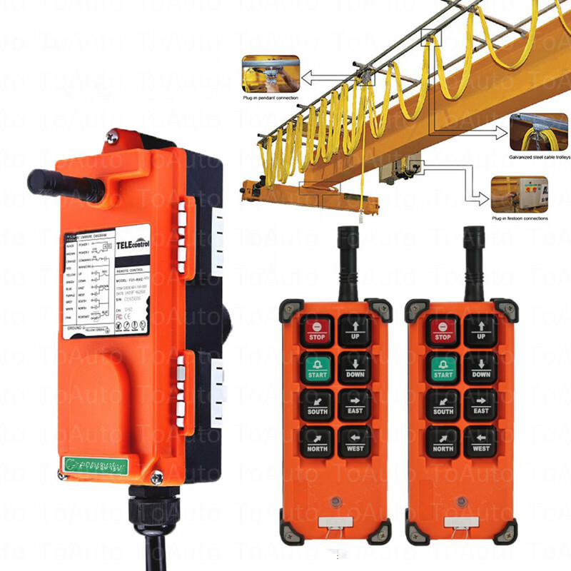 Universal Industrial Crane Remote Control Wireless Radio Controller for Crane