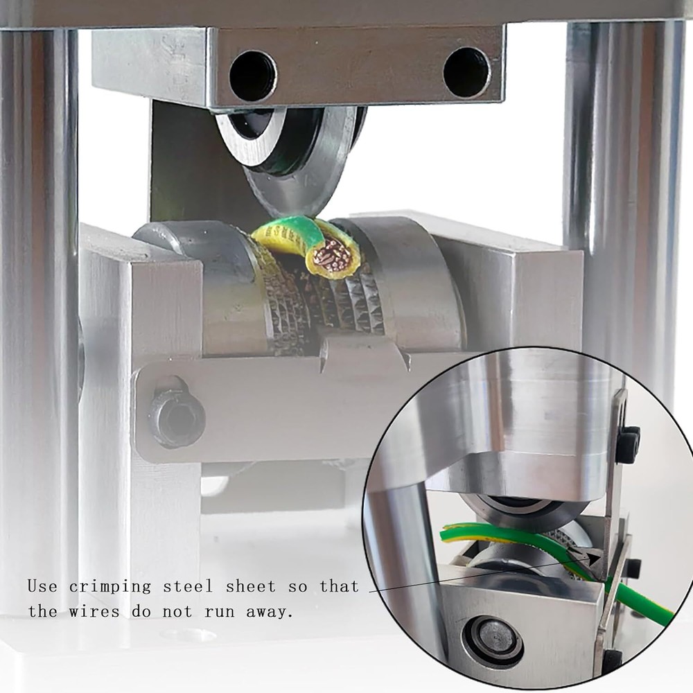 Manual Wire Stripping Machine Cable Stripper Hand Crank Drill Powered 2-20mm