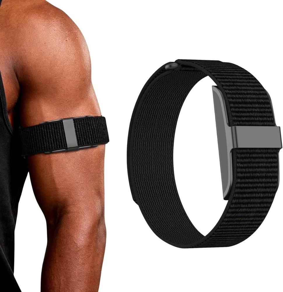 Bicep Bands Compatible with Hume Band, Nylon Loop Replacement Strap, Soft Bre...