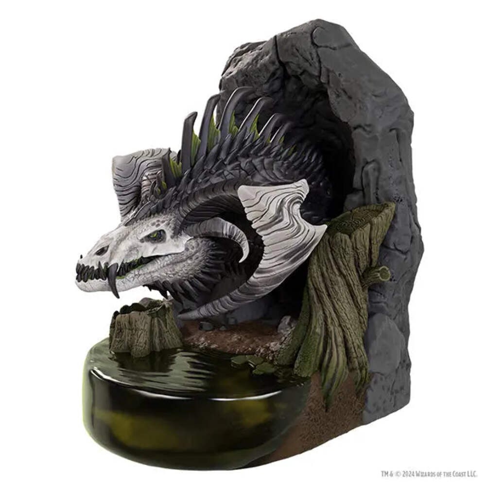 D&D Bookends: Black Dragon