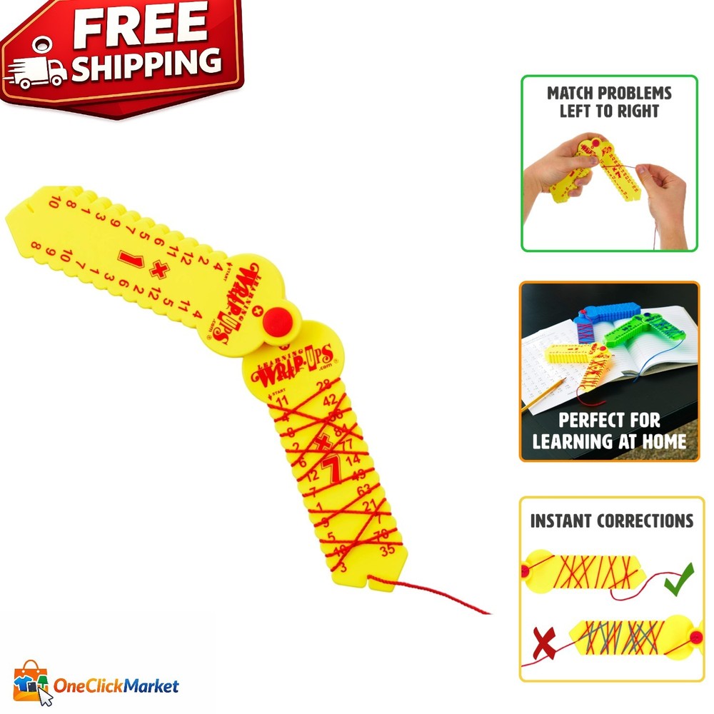 Interactive Learning Wrap-Ups Multiplication Tool - Fun & Educational for Kids