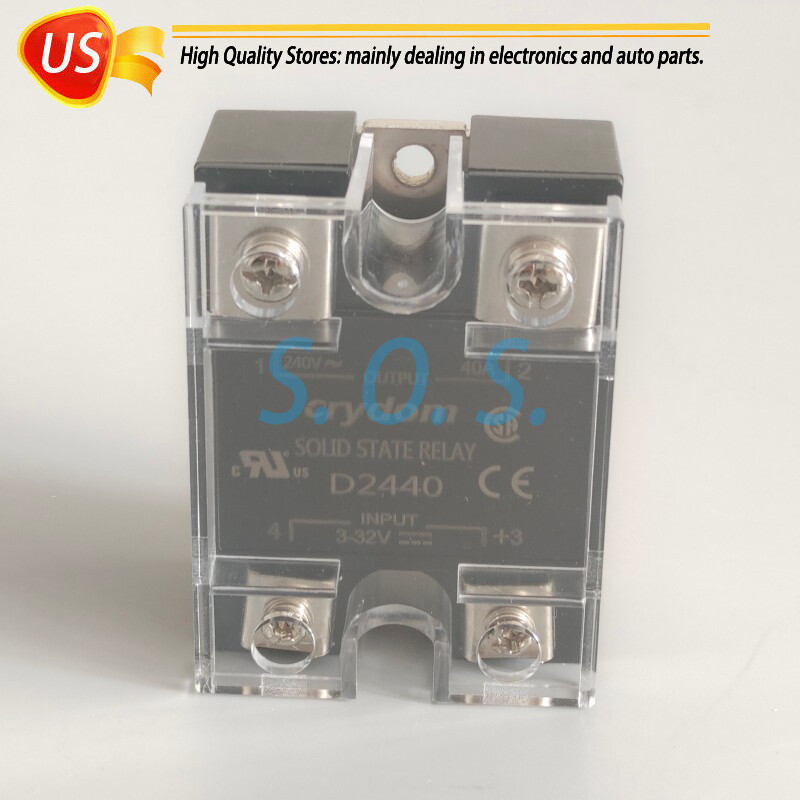 New For Crydom Solid State Relay SSR D2440 Module Input 3-32V Output 40A 240V