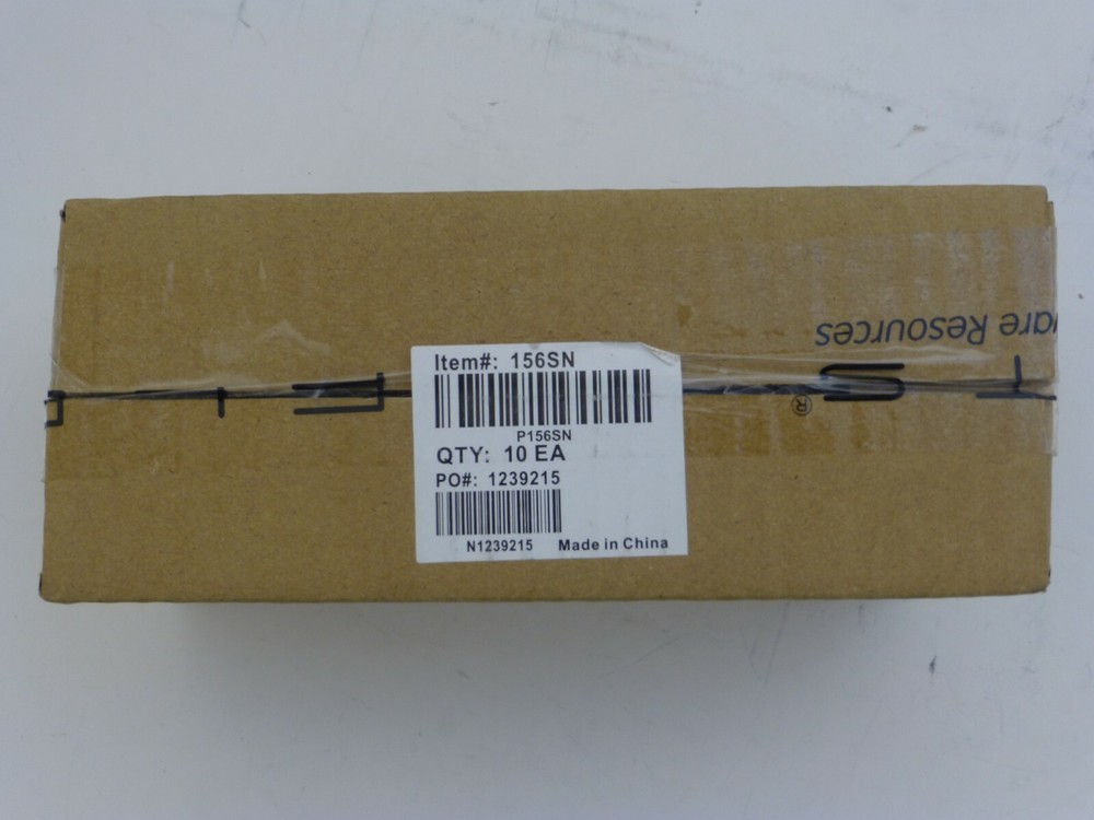 10pc Hardware Resources ELEMENTS 156SN Satin Nickel Cabinet Hardware Handle Pull