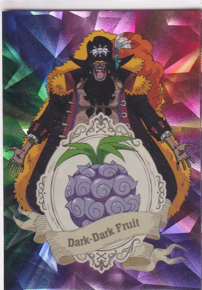 Panini One Piece 25th Anniversary No. 150 Dark Fruit Rainbow Parallel
