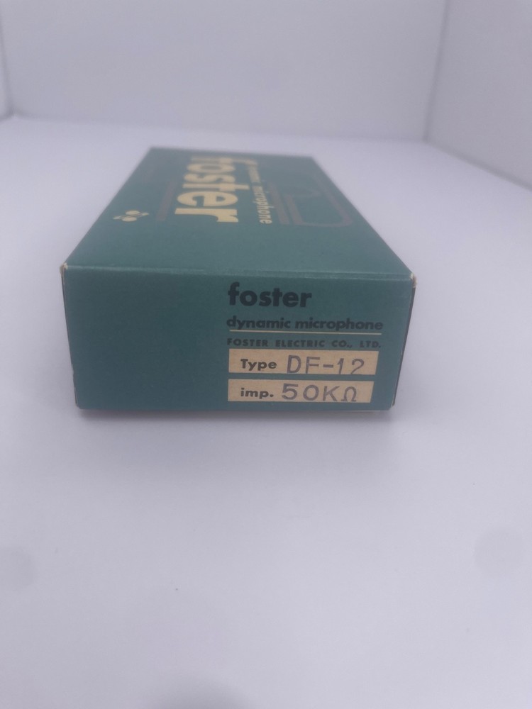 Foster DF-12 Dynamic Microphone Japan with Original Box