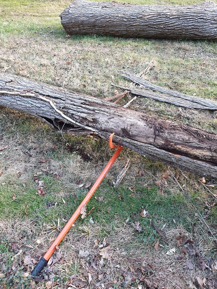Adjustable Timberjack Log Jack 50.9" - Ergonomic, Durable & Rust-Resistant