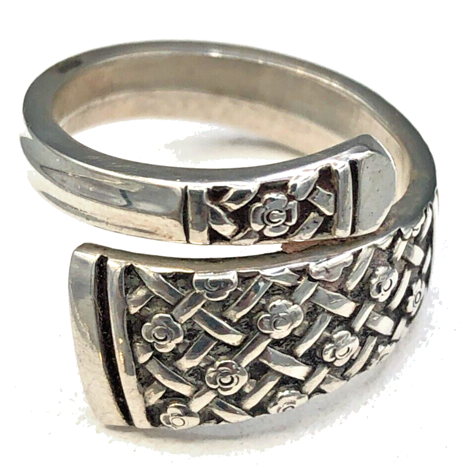 Columbine by Lunt Sterling Silver Spoon Ring, gently used