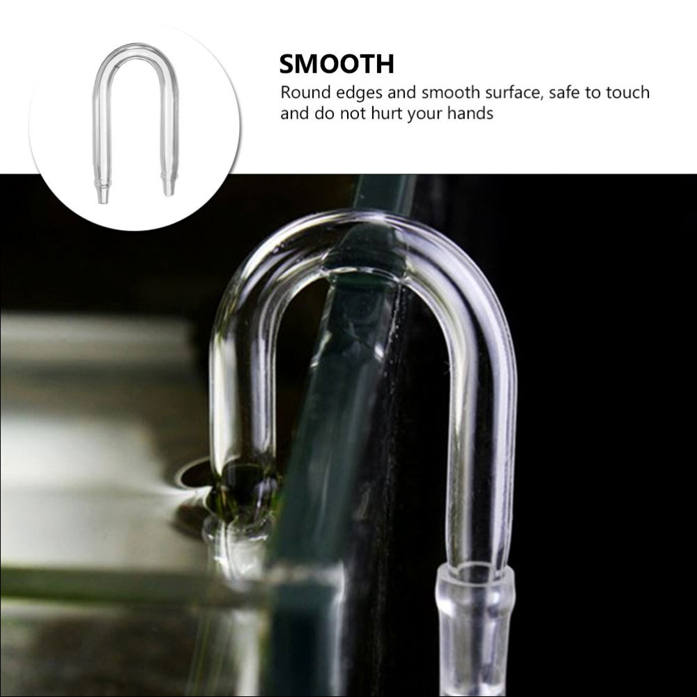 Aquarium Plants Co2 Diffuser Fish Tank U-shaped Tube Connector System