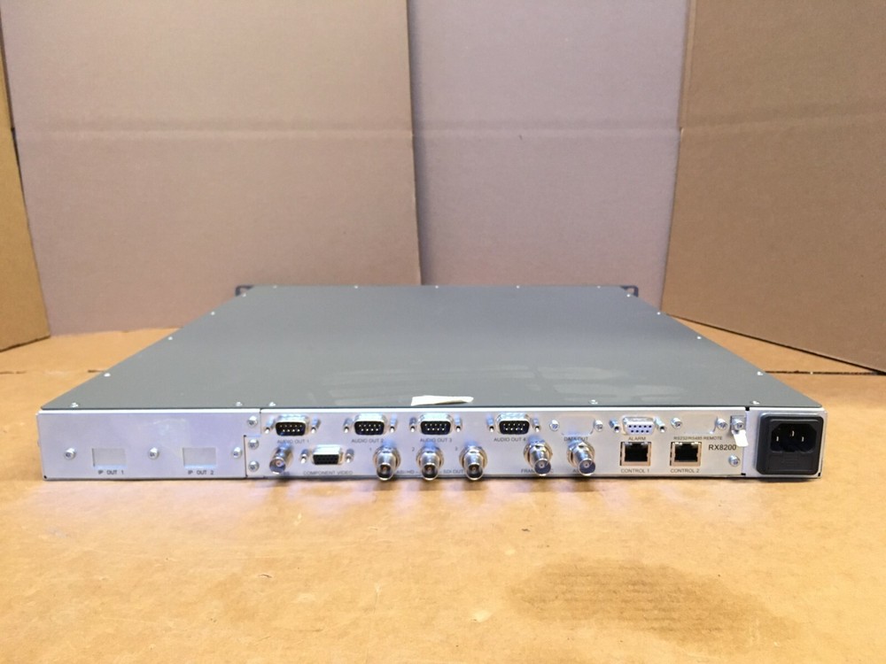 Ericcson RX8200 Advanced Module Receiver MPEG 2/4 Decoder 6 modules