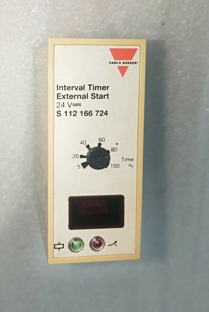 CARLO GAVEZZI INTERVAL TIMER S 112 166 724