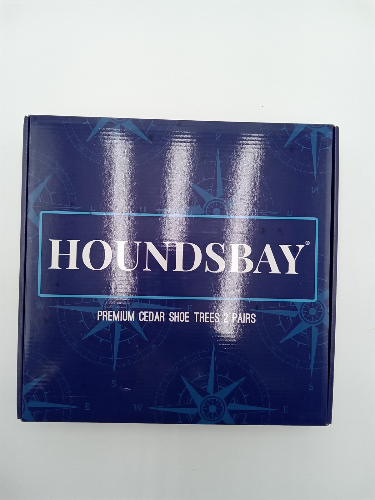 Houndsbay Wooden Shoe Tree Size XL Brass Jointed Stretchers 11.5 - 13.  2 Pairs