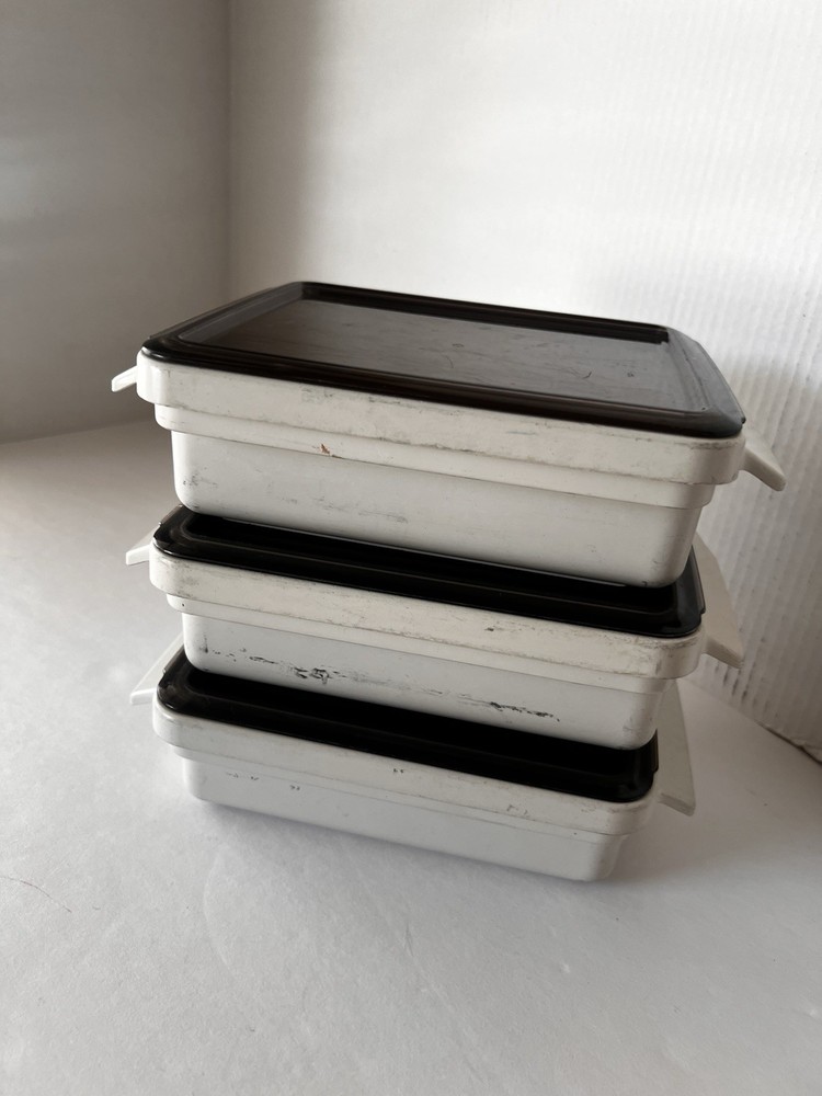 LITTON WARE Vintage Containers Conventional Oven Microwave Cookware W/ Lids Set