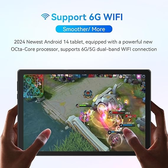 Android Tablet 10.1" Octa-core Processor 10GB RAM 128GB ROM HD IPS Dual Camera