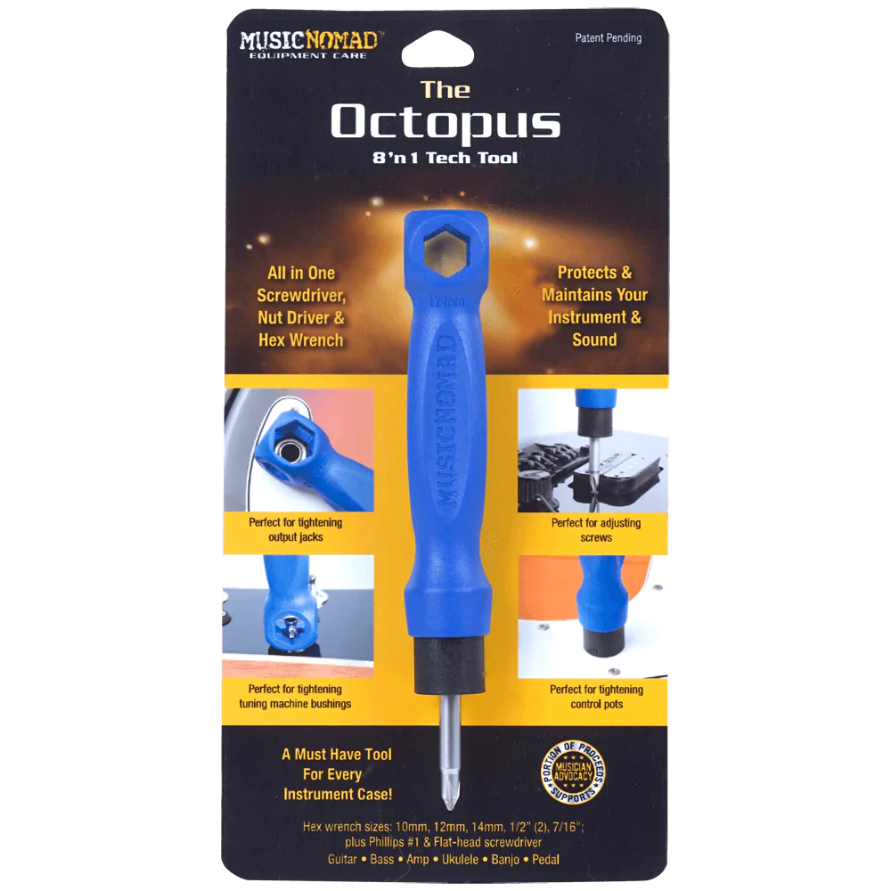Music Nomad Octopus 8 'n 1 Tech Tool — MN227