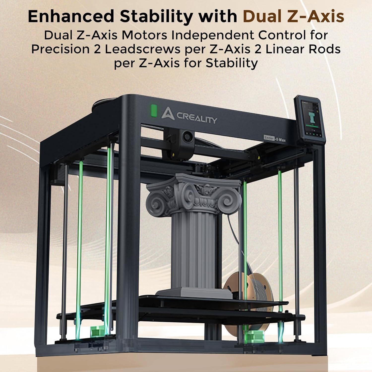 Open box Creality Ender-5 Max 3D Printer 700mm/s Auto Leveling 400x400x400mm