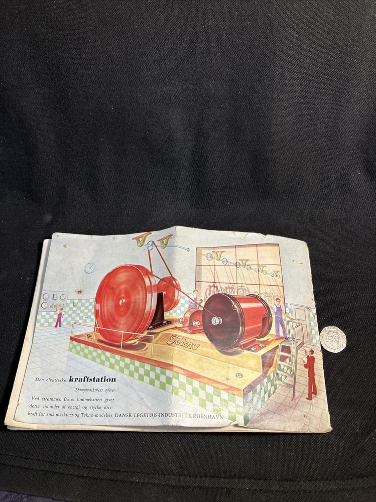 Tekno. Construction Sets Catalogue.Denmark.Vintage .