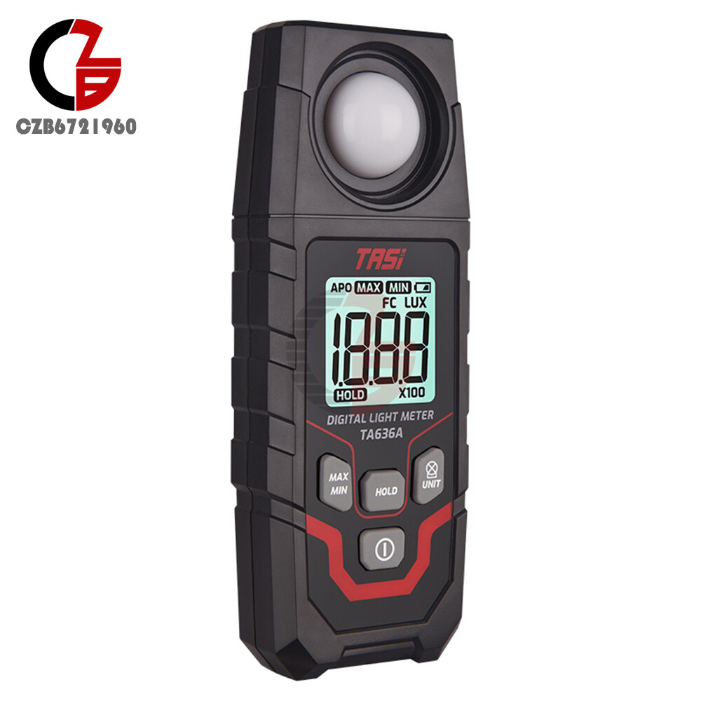 TA636A Digital Light Meter Illuminance Lux Meter Illuminometer Handheld Ambient