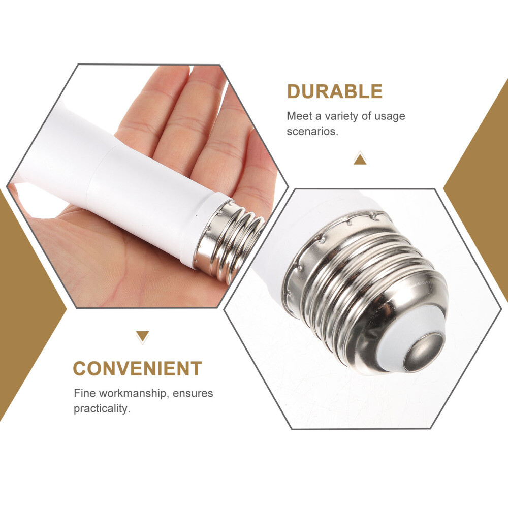 2 Pcs Practical Light Socket Extension Light Socket Extender Outdoor