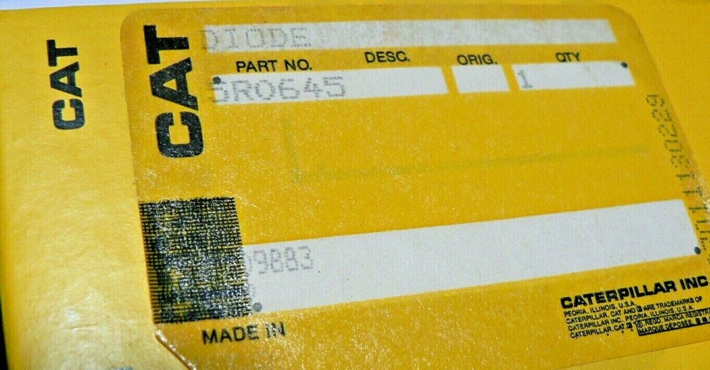 GENUINE CATERPILLAR 5R0645 DIODE