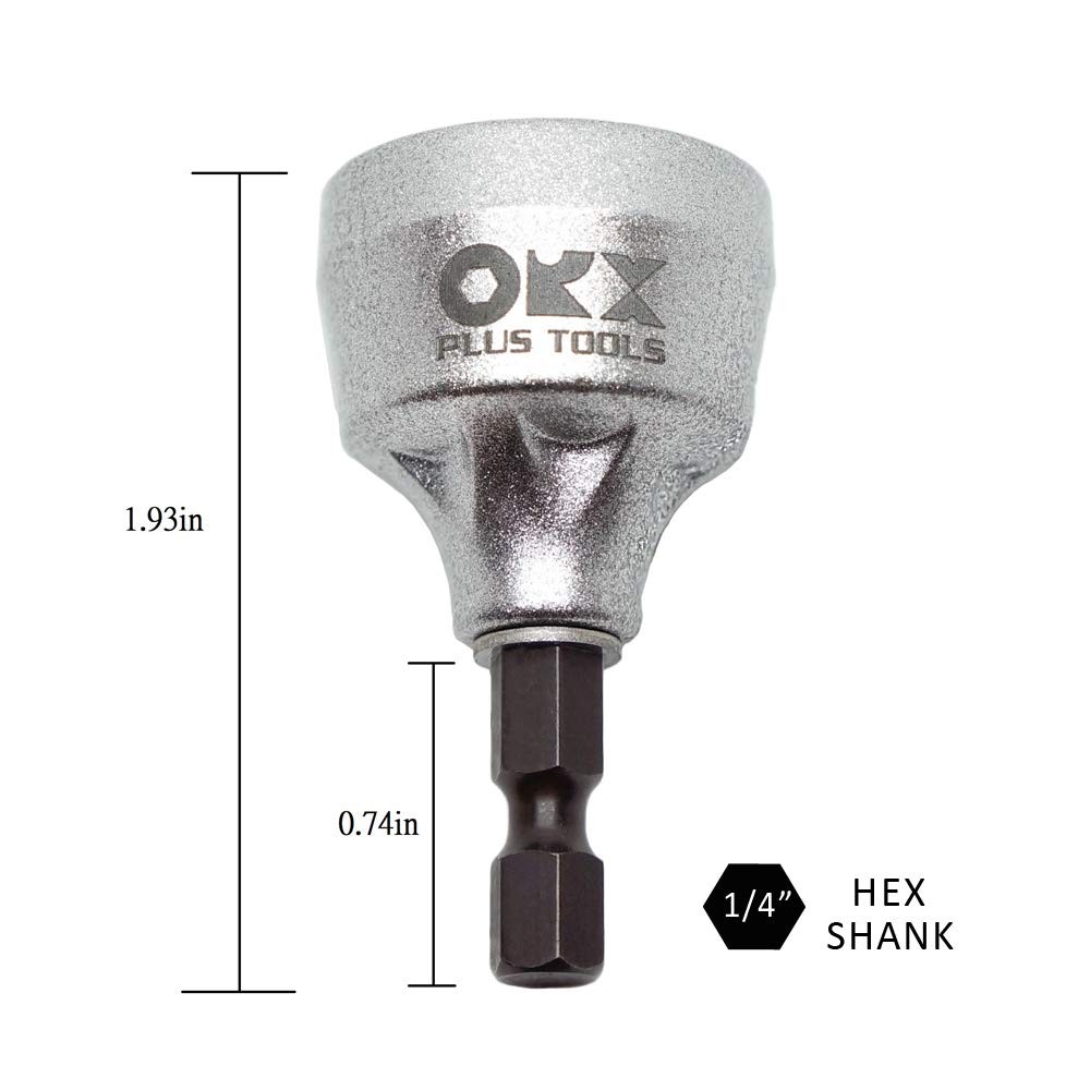 ORX Plus Tools 2PCS Deburring Chamfer Tool Set