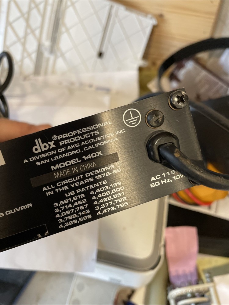 DBX 140x Type 11 Noise Reduction