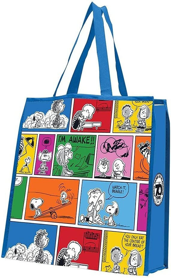 Peanuts Large Recycled Shopper Tote