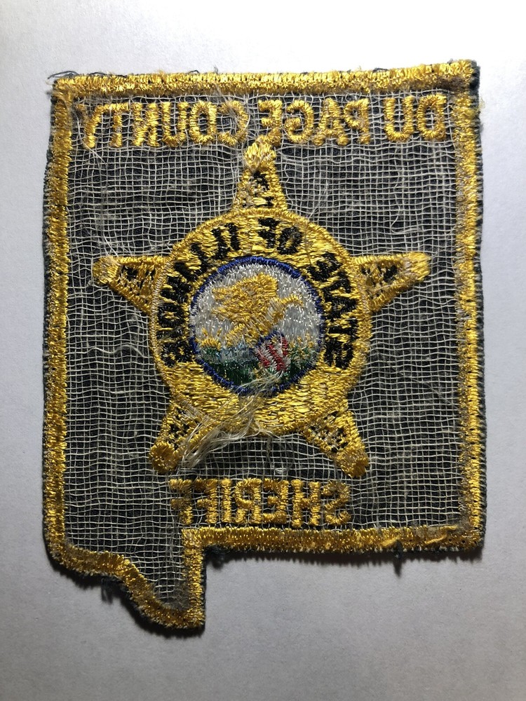 Du Page County Illinois Sheriff Patch