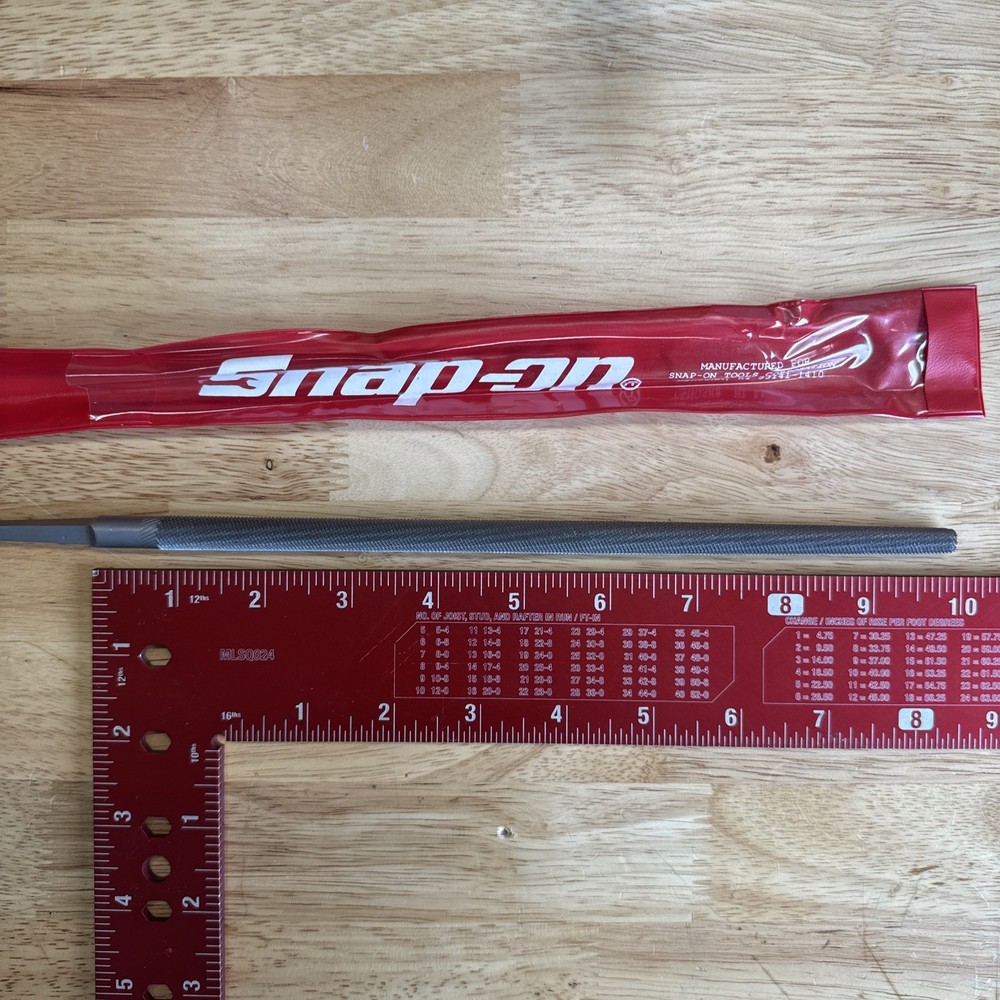SNAP-ON 10" Bastard Cut Round File / Model: 10R