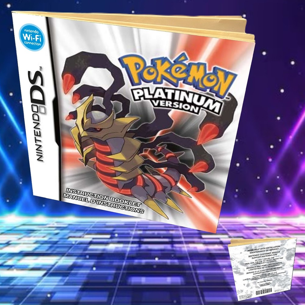 Pokemon Platinum DS Manual