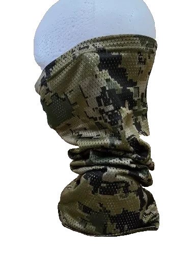 Balaclava Marina Semar Transpirable Verde Pixel Unitalla Mexicano